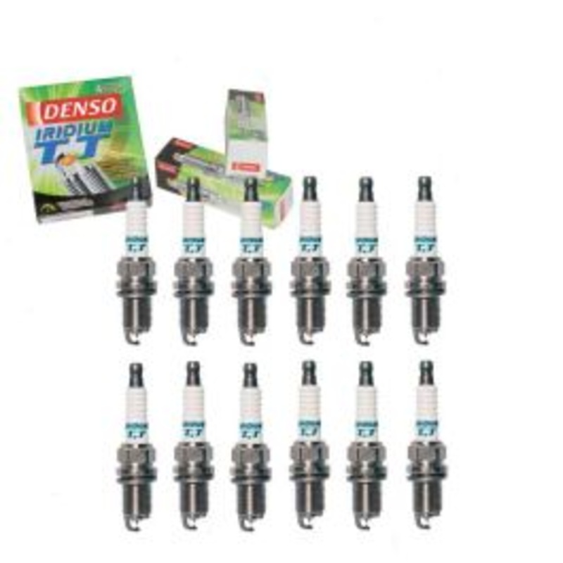 12 pc DENSO Iridium TT Spark Plugs for 1995-1998 BMW 750iL 5.4L V12