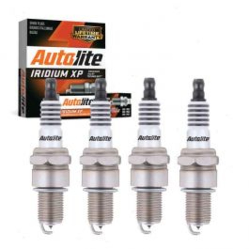 4 pc Autolite Iridium XP Spark Plug for 1990-1993 Dodge Ram 50 2.4L L4