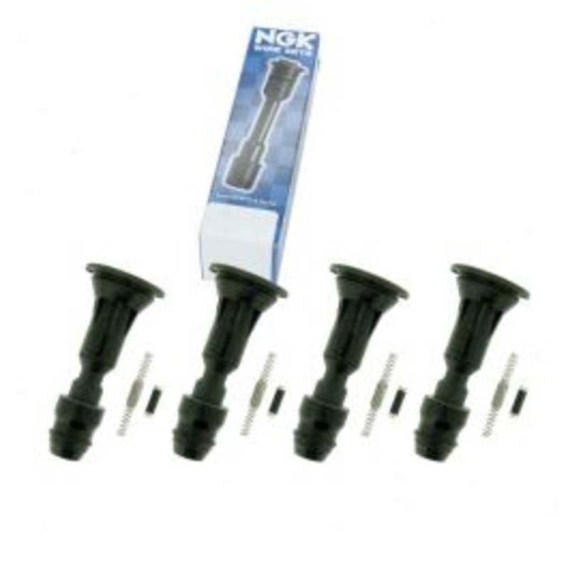 4 pc NGK Ignition Coil Boots for 2007-2010 Saturn Vue 2.4L L4