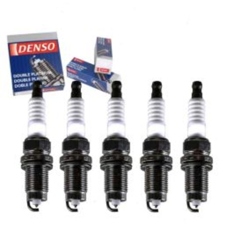 5 pc DENSO Double Platinum Spark Plugs for 2008-2014 Volkswagen Jetta 2.5L L5