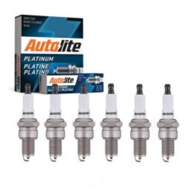 6 pc Autolite Platinum Spark Plug for 1974 International MHC1310 4.2L L6