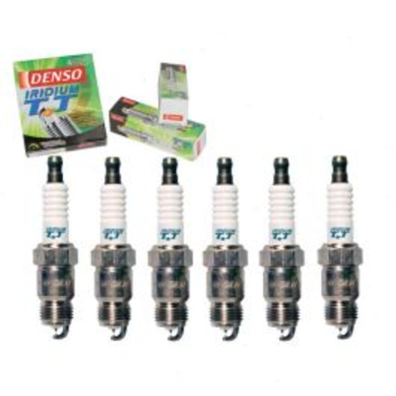 6 pc DENSO Iridium TT Spark Plugs for 1970-1974 Chevrolet K20 Pickup 4.1L 4.8L L6