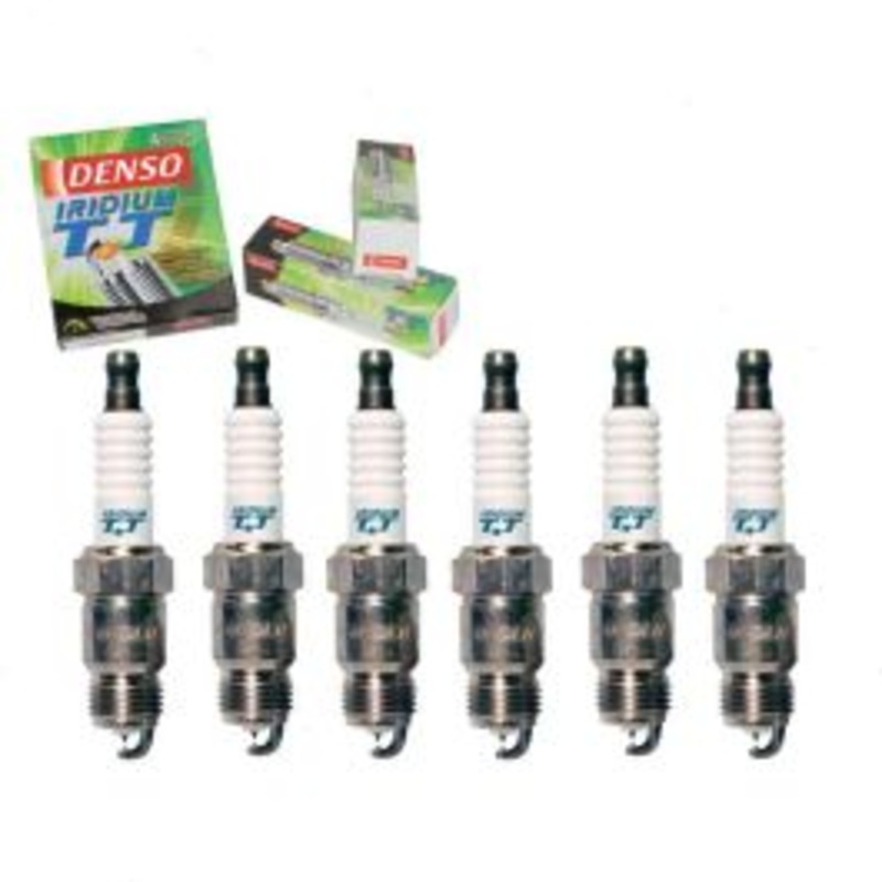 6 pc DENSO Iridium TT Spark Plugs for 1970-1982 GMC Jimmy 4.1L 4.8L L6