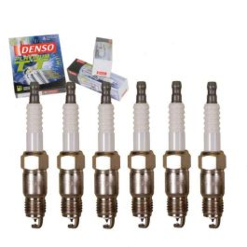 6 pc DENSO Platinum TT Spark Plugs for 1980-1985 Buick Skylark 2.8L V6