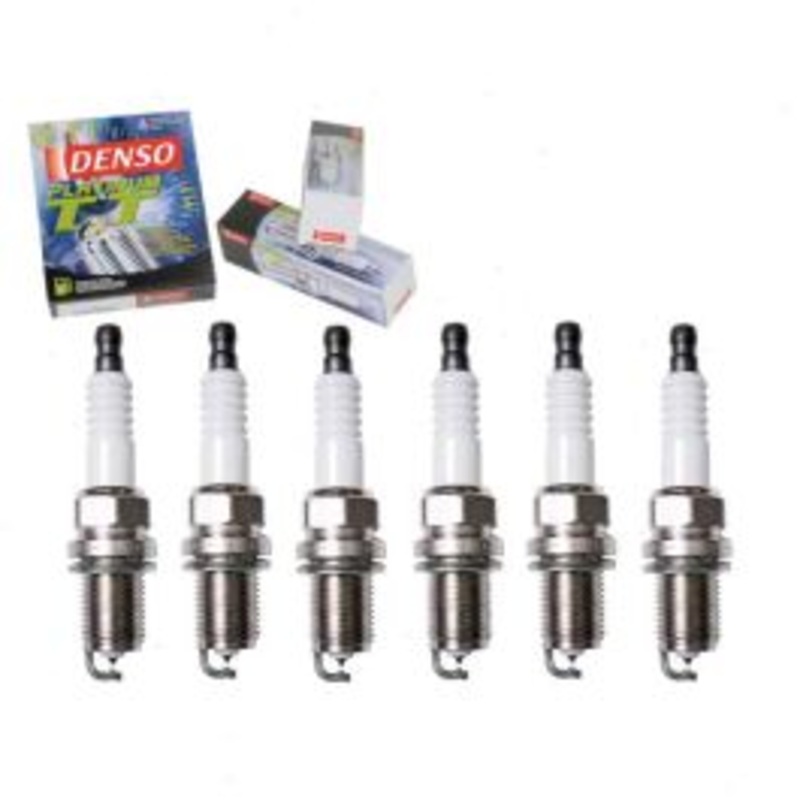 6 pc DENSO Platinum TT Spark Plugs for 1999-2010 Hyundai Sonata 2.5L 2.7L 3.3L V6