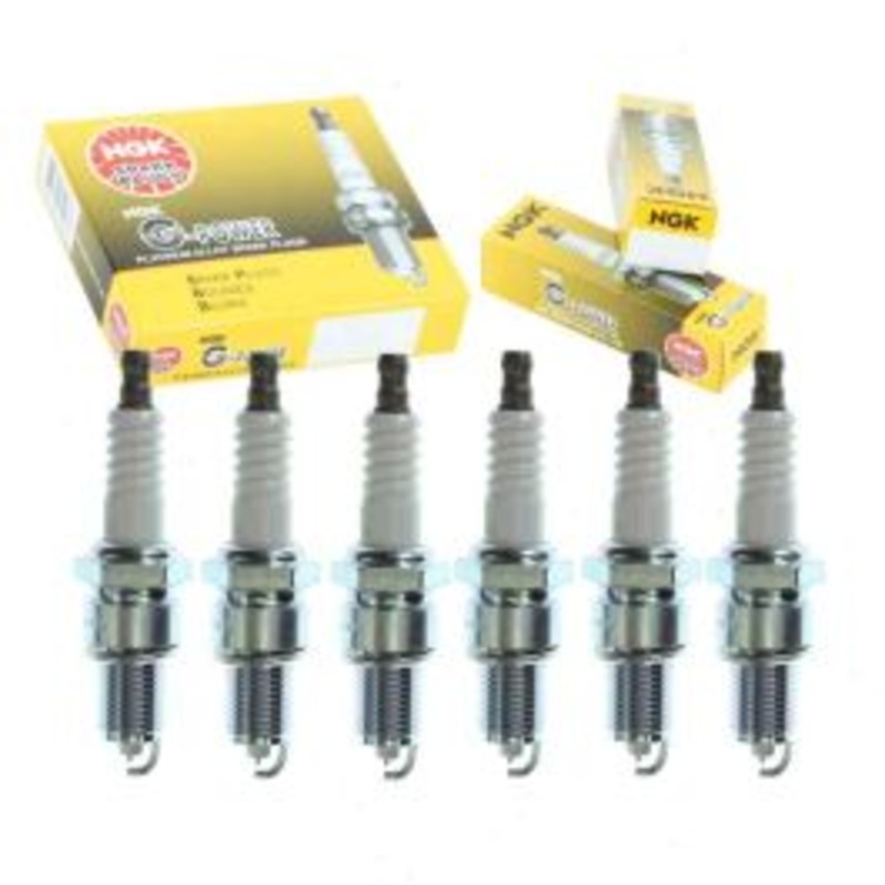 6 pc NGK G-Power 7102 ZGR5AGP Spark Plugs