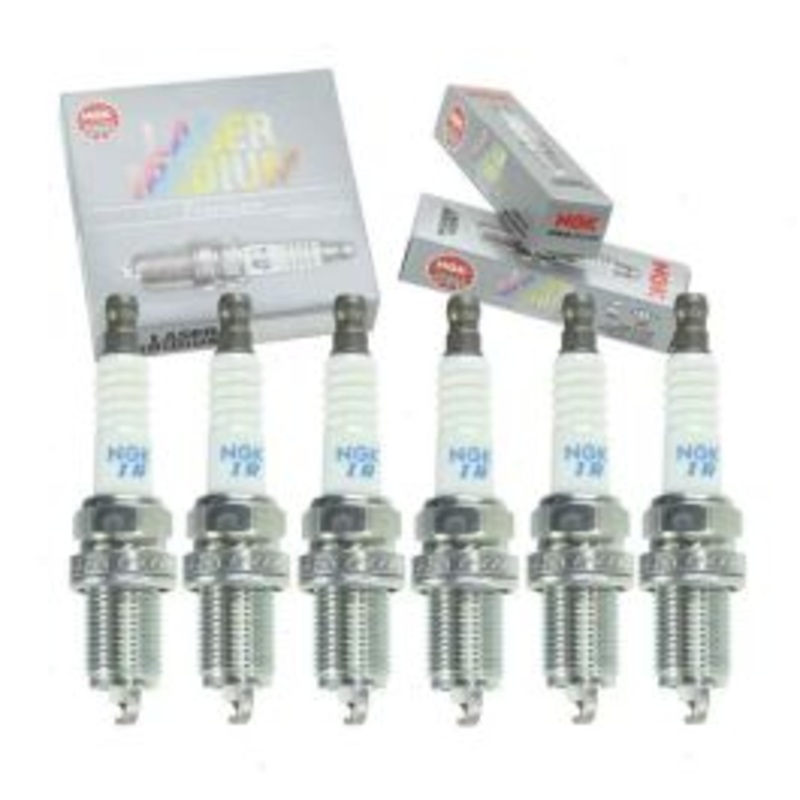 6 pc NGK Laser Iridium Spark Plugs for 1992-1998 Lexus SC300 3.0L L6
