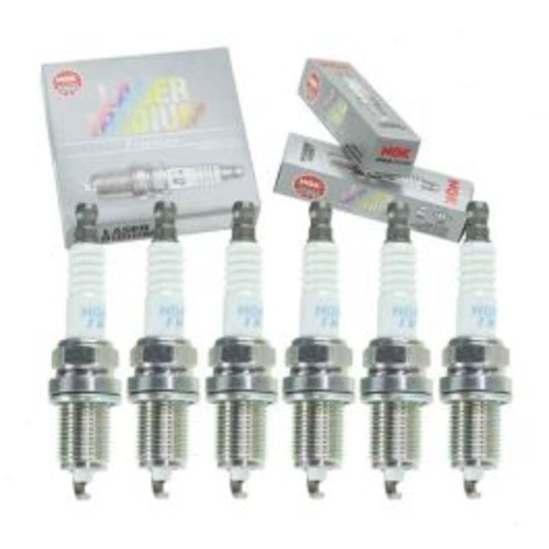 6 pc NGK Laser Iridium Spark Plugs for 2002 Dodge Ram 1500 3.7L V6