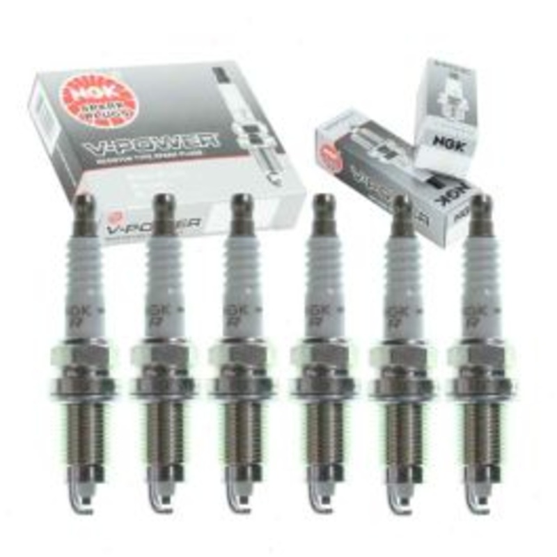 6 pc NGK V-Power Spark Plugs for 1991-1998 Jeep Wrangler 4.0L L6