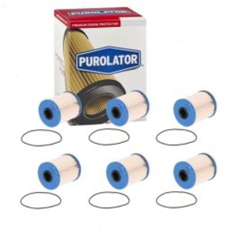 6 pc Purolator F56097 Fuel Filters