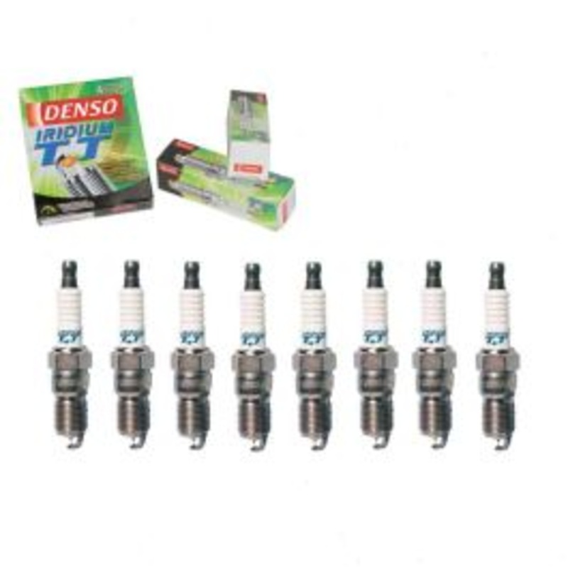 8 pc DENSO Iridium TT Spark Plugs for 2000-2013 Chevrolet Suburban 2500 6.0L 8.1L V8