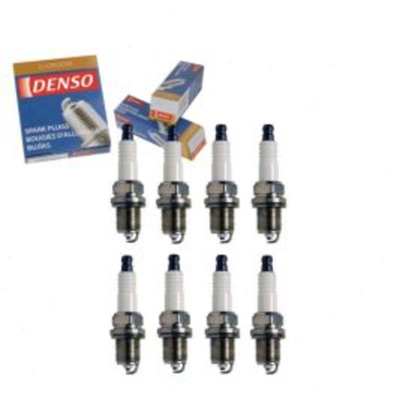 8 pc DENSO Standard U-Groove 3137 Q16PR-U Spark Plugs