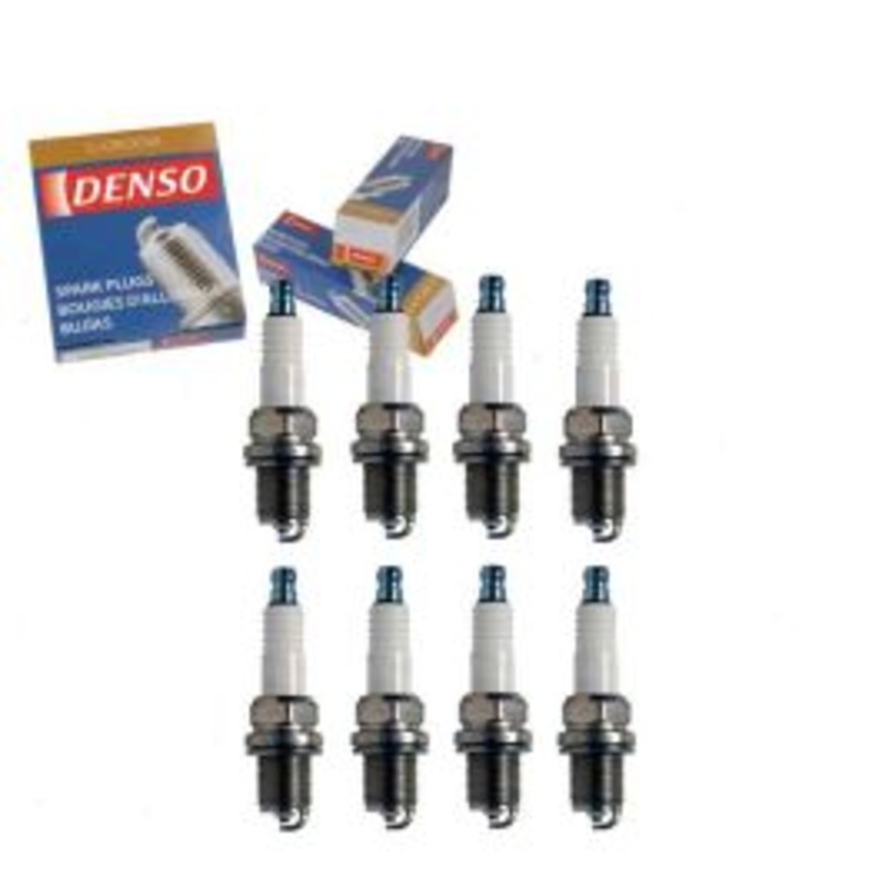 8 pc DENSO Standard U-Groove Spark Plugs for 1996-1999 Mercedes-Benz S500 5.0L V8