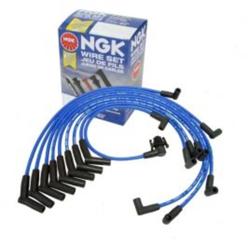 NGK Spark Plug Wire Set for 1988-1997 Ford F-350 5.8L V8