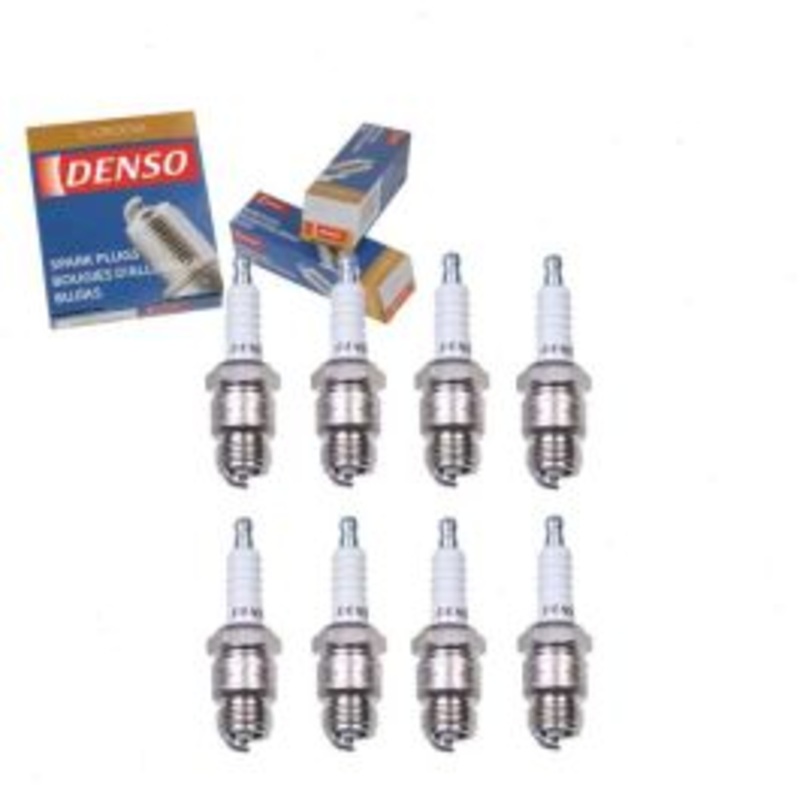 8 pc DENSO Standard U-Groove Spark Plugs for 1959-1973 Ford Country Sedan 4.7L 5.0L 5.8L 6.4L 7.0L V8