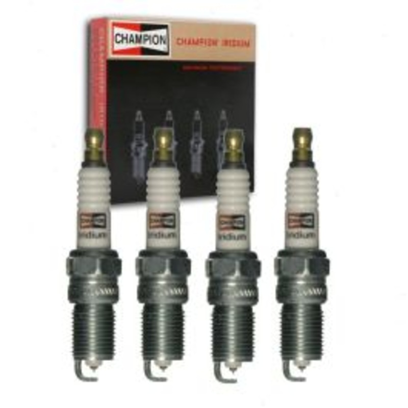 4 pc Champion Iridium Spark Plugs for 1975-1982 Mercury Capri 2.3L L4