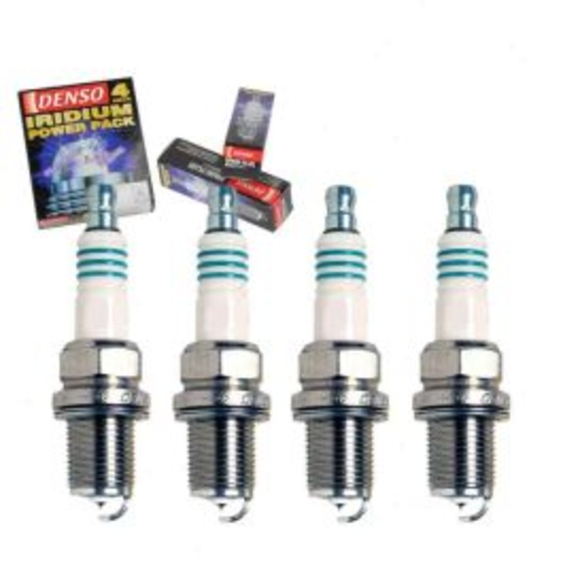 4 pc DENSO Iridium Power Spark Plugs for 1990-1992 Isuzu Impulse 1.6L 1.8L L4