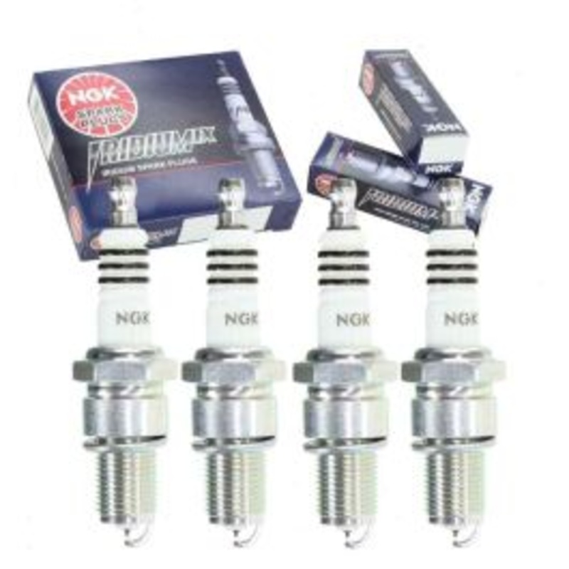 4 pc NGK Iridium IX Spark Plugs for 1961-1970 Peugeot 404 1.6L 1.8L L4