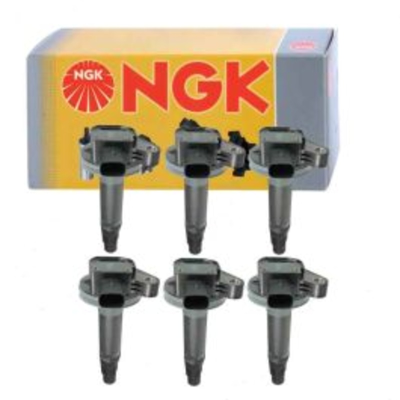 6 pc NGK Ignition Coils for 2009-2013 Mazda 6 3.7L V6