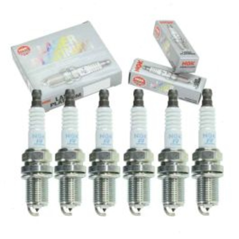 6 pc NGK Laser Platinum Spark Plugs for 2000-2002 Audi S4 2.7L V6