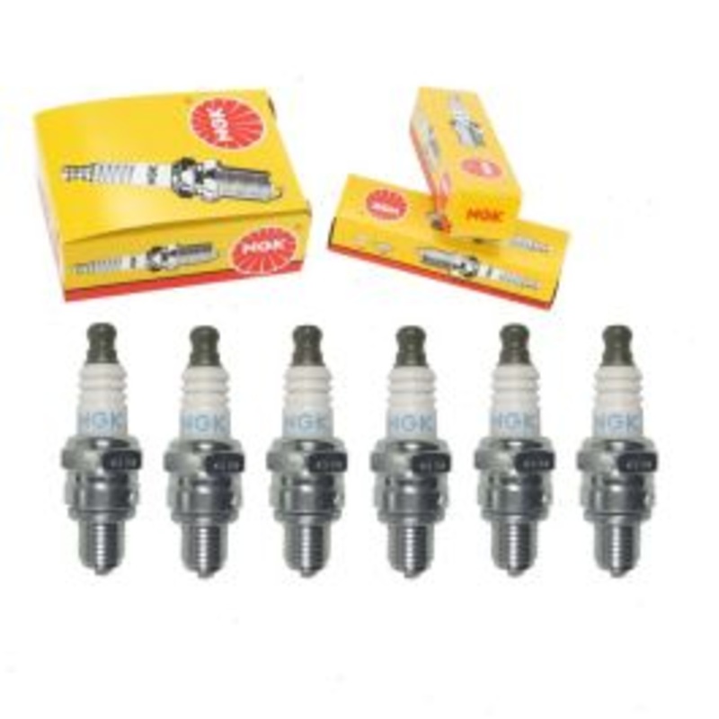 6 pc NGK Standard 6776 CMR5H BLYB Spark Plugs