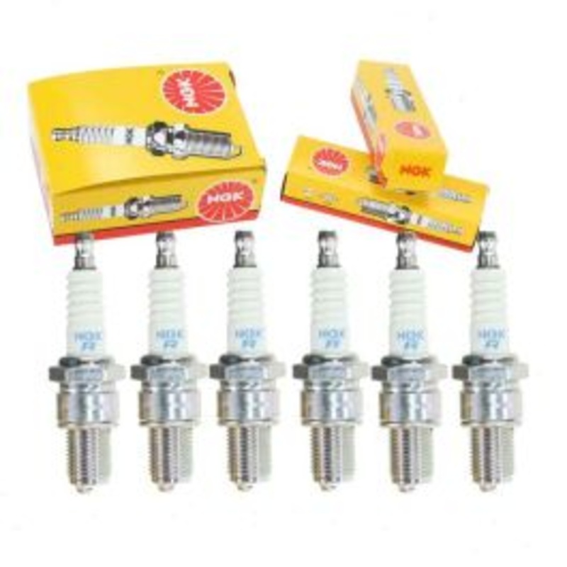 6 pc NGK Standard Spark Plugs for 1965-1973 Porsche 911 2.0L 2.3L H6