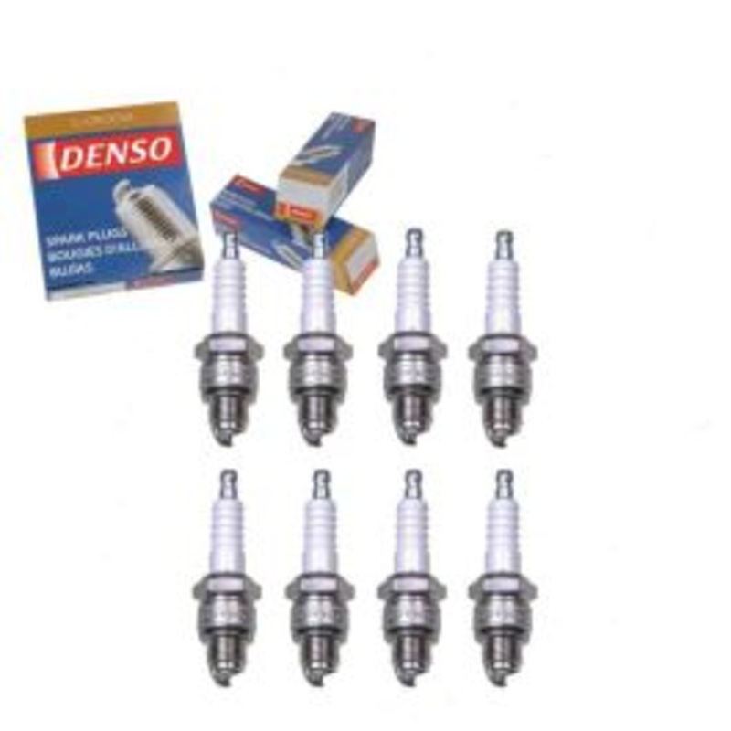 8 pc DENSO Standard U-Groove Spark Plugs for 1964-1966 Buick Sportwagon 4.9L 5.6L V8