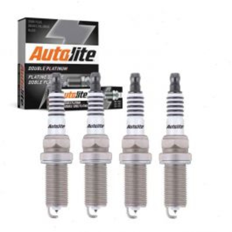 4 pc Autolite Double Platinum APP5325 Spark Plug