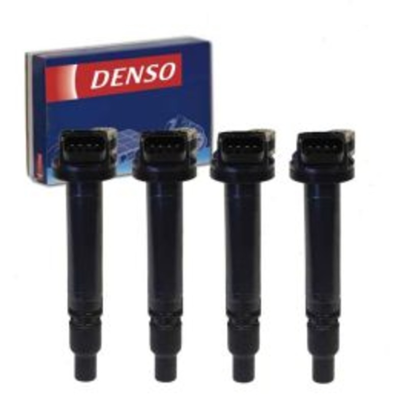 4 pc DENSO Direct Ignition Coils for 2011-2012 Toyota Sienna 2.7L L4