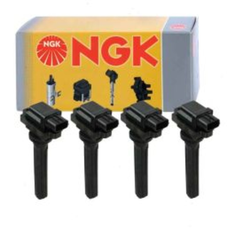 4 pc NGK Ignition Coils for 1999-2002 Suzuki Esteem 1.8L L4