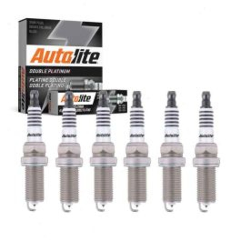 6 pc Autolite Double Platinum Spark Plug for 2010-2012 Lotus Evora