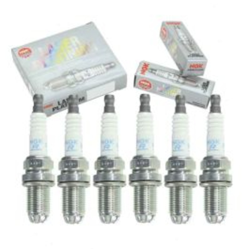 6 pc NGK Laser Platinum Spark Plugs for 2000 BMW 328Ci 2.8L L6