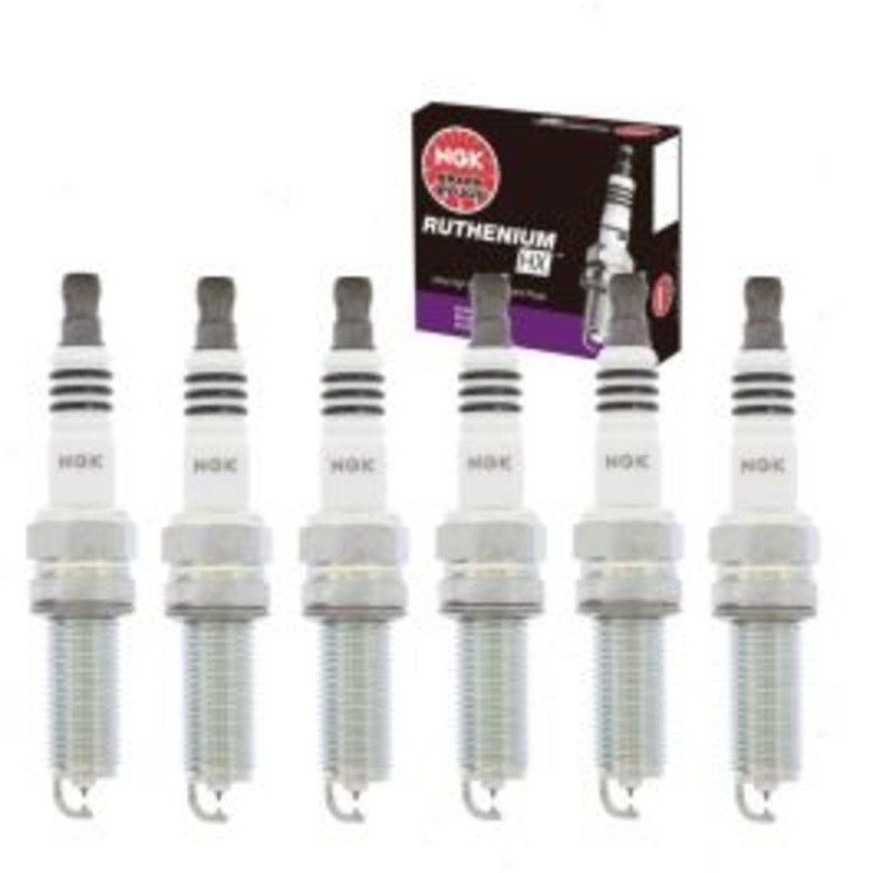 6 pc NGK Ruthenium HX Spark Plugs for 2011-2017 Dodge Challenger 3.6L V6