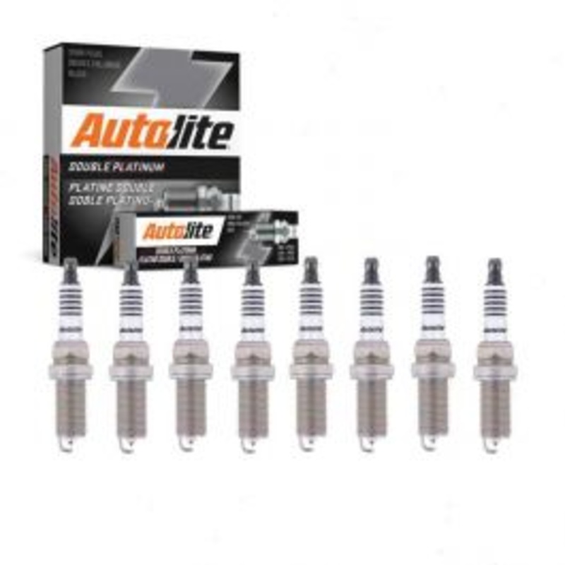 8 pc Autolite Double Platinum Spark Plug for 2003-2010 Infiniti M45