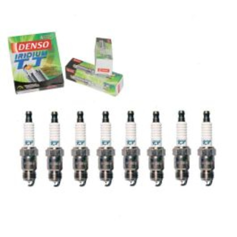 8 pc DENSO Iridium TT Spark Plugs for 1970-1992 Chevrolet Camaro 4.4L 5.0L 5.7L 6.6L V8