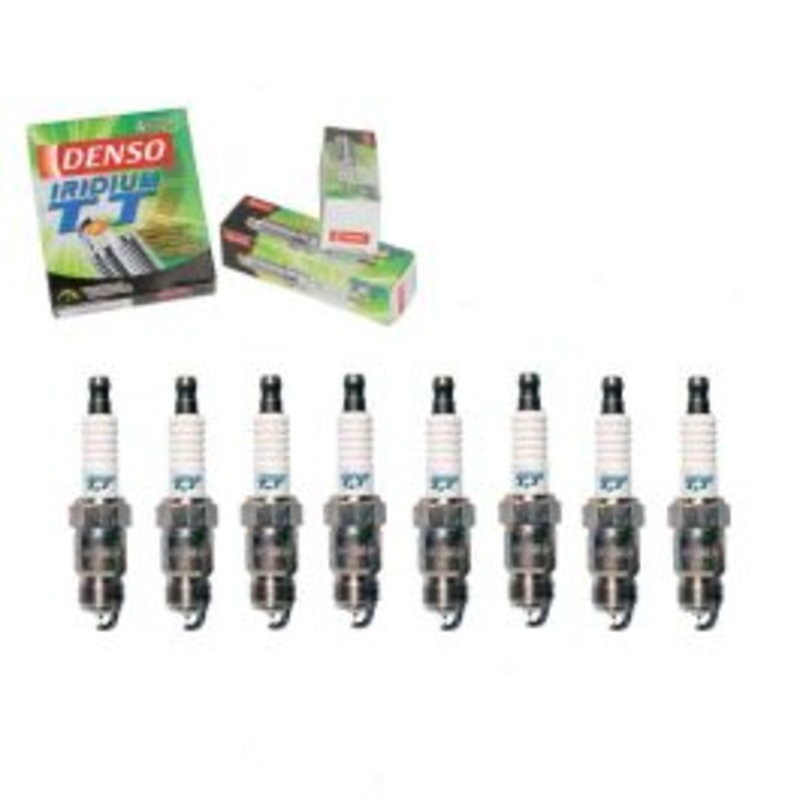 8 pc DENSO Iridium TT Spark Plugs for 1972-1981 Pontiac LeMans 4.3L 4.4L 4.9L 5.0L 5.7L 6.6L 7.5L V8
