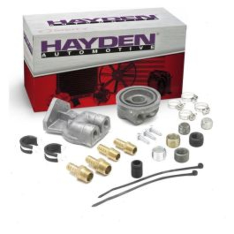 Hayden Oil Filter Remote Mounting Kit for 1960-2011 Cadillac Allante BLS Brougham C Calais Catera Cimarron Commercial Chassis