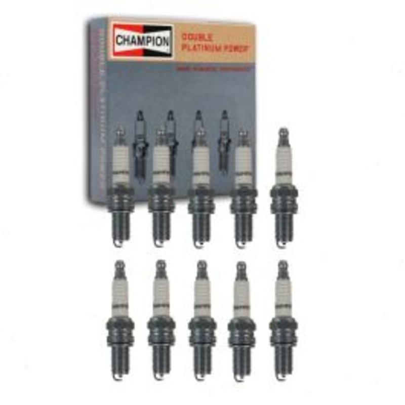 10 pc Champion Double Platinum 7972 RA8PHP Spark Plugs
