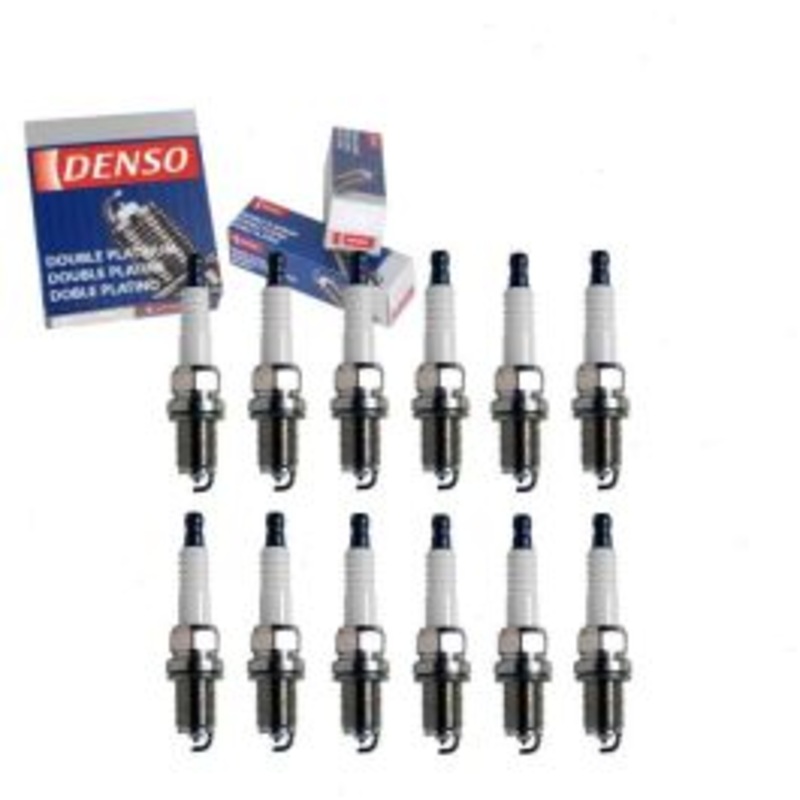 12 pc DENSO Double Platinum Spark Plugs for 2004-2005 Mercedes-Benz C320 3.2L V6