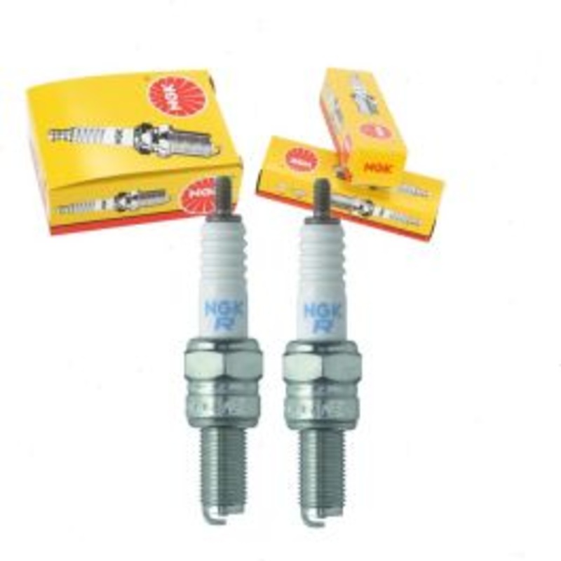 2 pc NGK Standard 1490 CR8E BLYB Spark Plugs