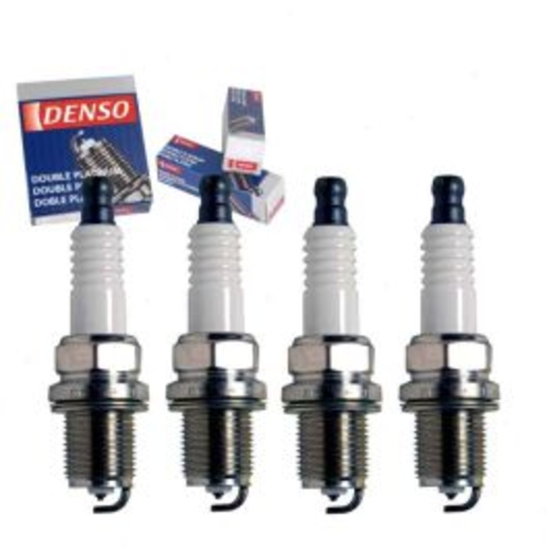 4 pc DENSO Double Platinum Spark Plugs for 2005-2009 Kia Spectra5 2.0L L4