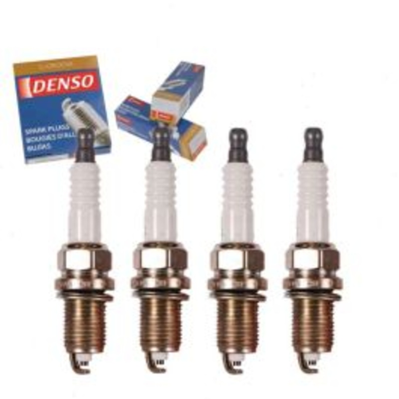 4 pc DENSO Standard U-Groove Spark Plugs for 2003-2008 Toyota Matrix 1.8L L4