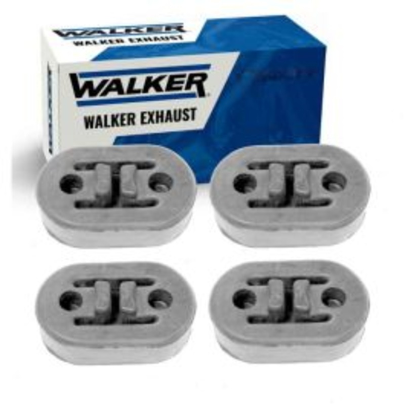4 pc Walker Muffler Exhaust System Insulators for 1988-1992 Mazda 626 2.2L L4