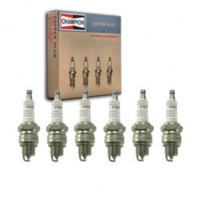 6 pc Champion Copper Plus Spark Plugs for 1962-1967 Jeep Gladiator 3.8L L6