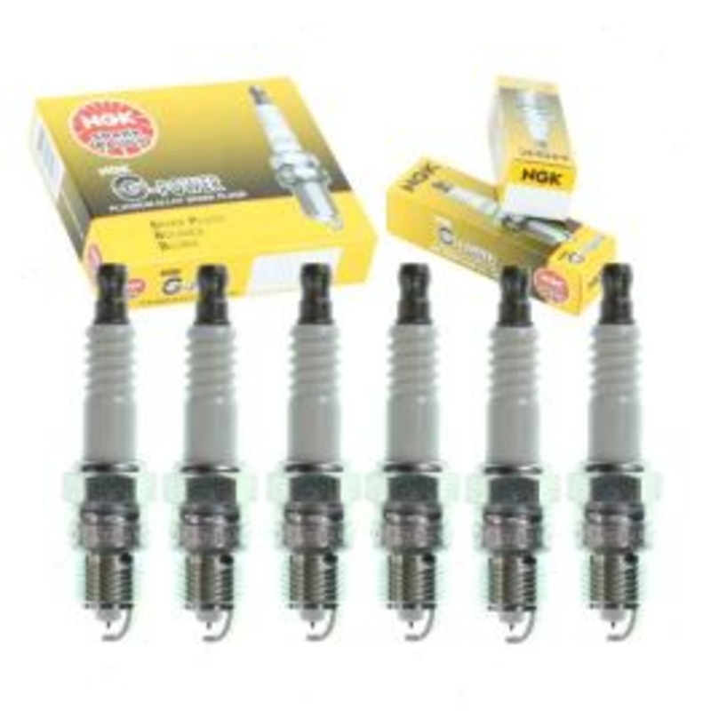 6 pc NGK G-Power Spark Plugs for 1985-1986 Chevrolet C20 4.3L V6