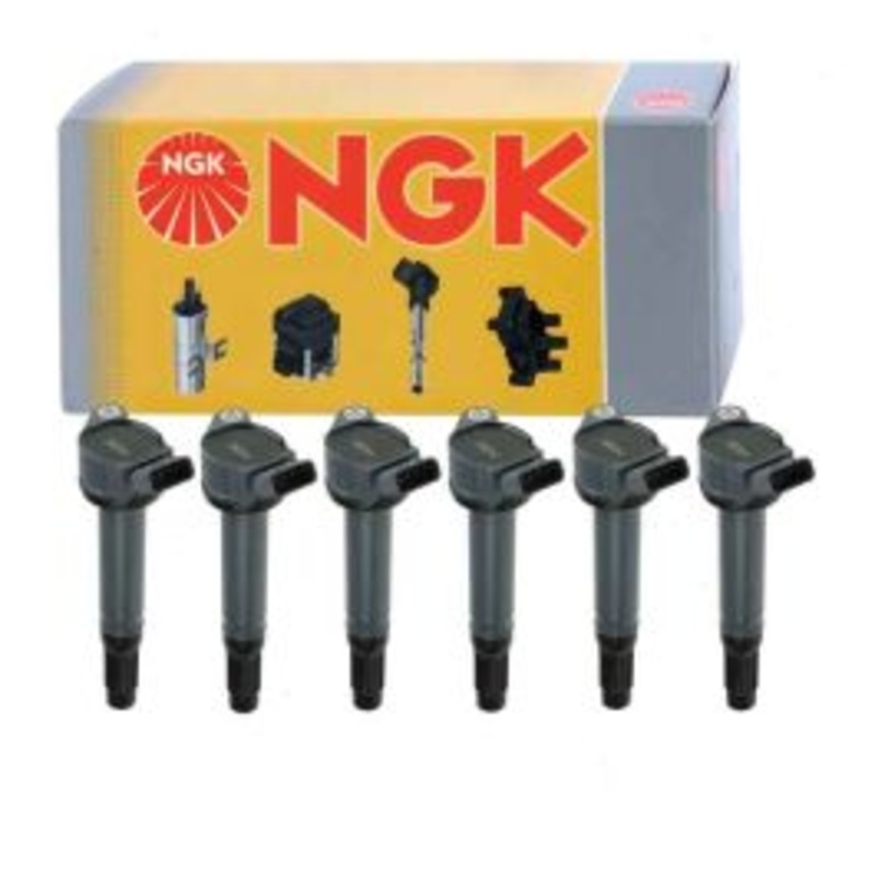 6 pc NGK Ignition Coils for 2007-2018 Lexus ES350 3.5L V6