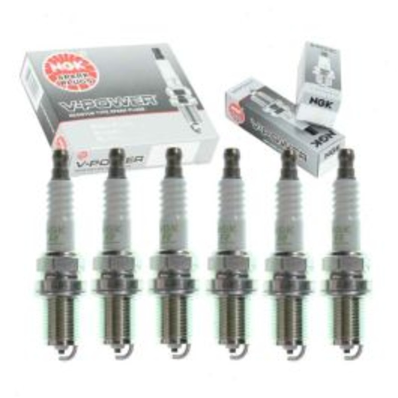 6 pc NGK V-Power Spark Plugs for 1997-2005 Porsche Boxster 2.5L 2.7L 3.2L H6