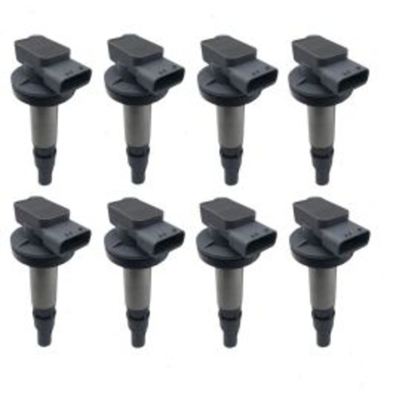 8 pc Hitachi Ignition Coils for 2007-2009 Jaguar XK 4.2L V8
