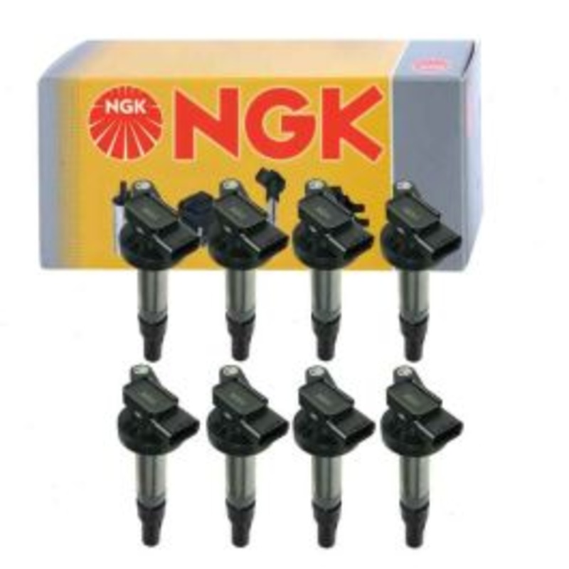 8 pc NGK Ignition Coils for 2003-2009 Jaguar XKR 4.2L V8