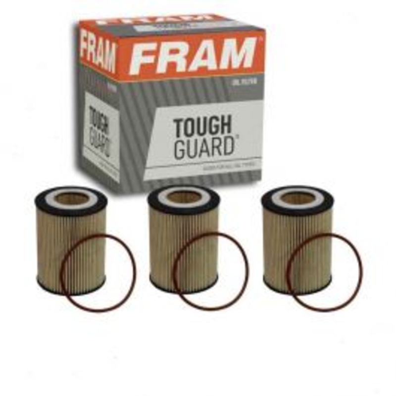 3 pc FRAM Tough Guard TG10415 Engine Oil Filters